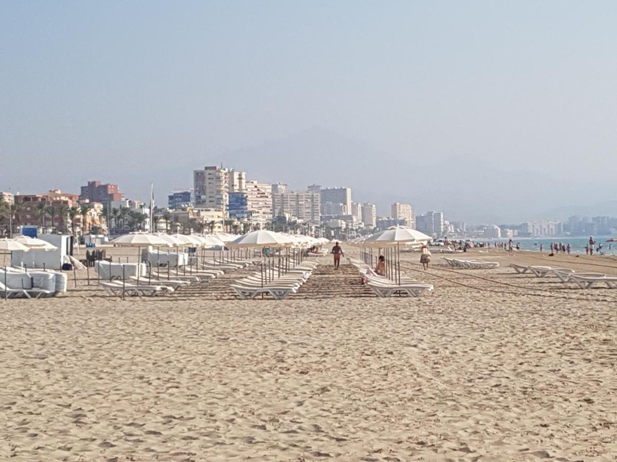 Exclusif Appartement En 1Er Ligne, Vue Imprenable, Piscine, Parking Prive A Playa Mucha Vista, Alicante El Campello Extérieur photo
